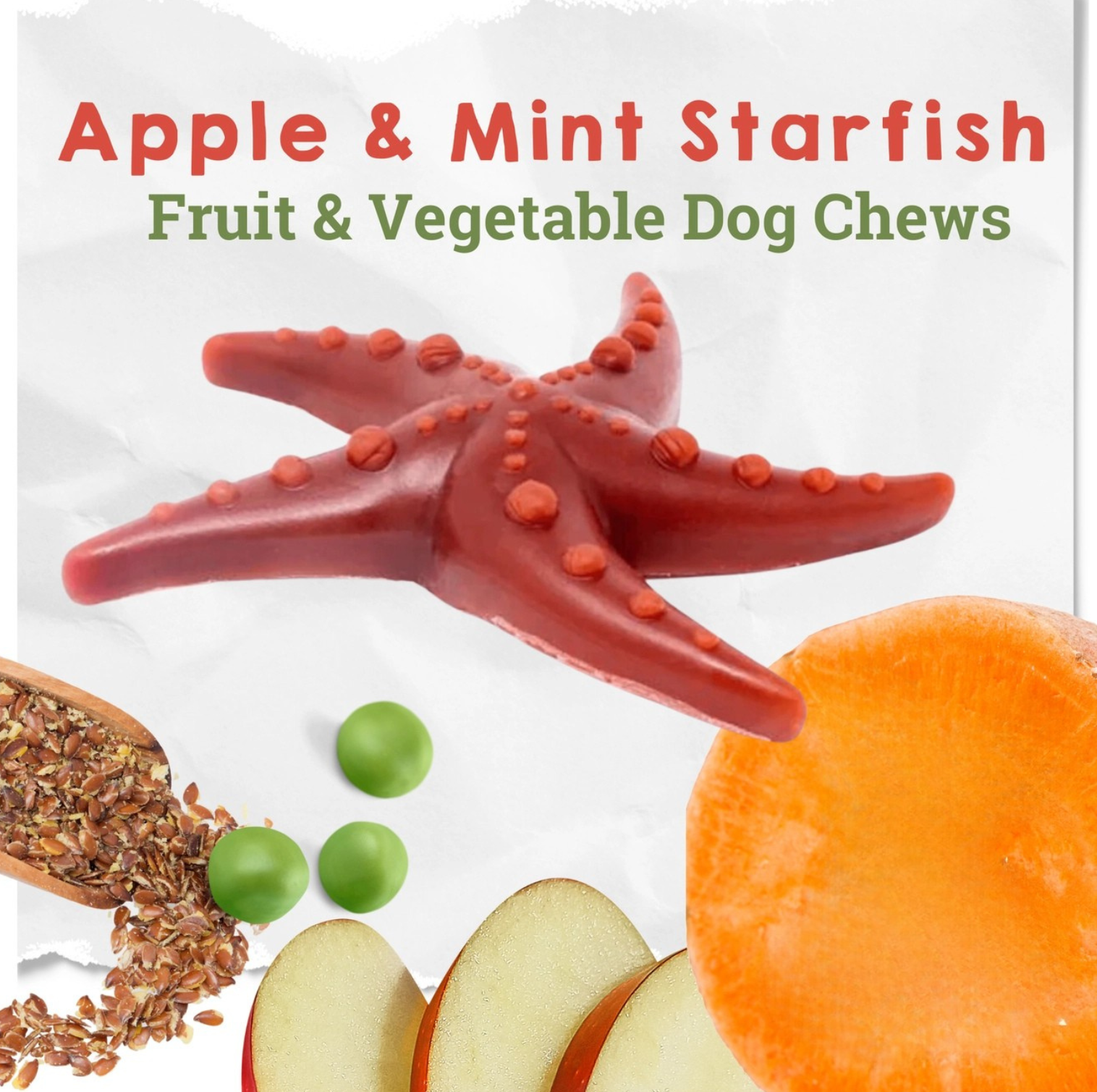 Apple, Broccoli & Mint Starfish