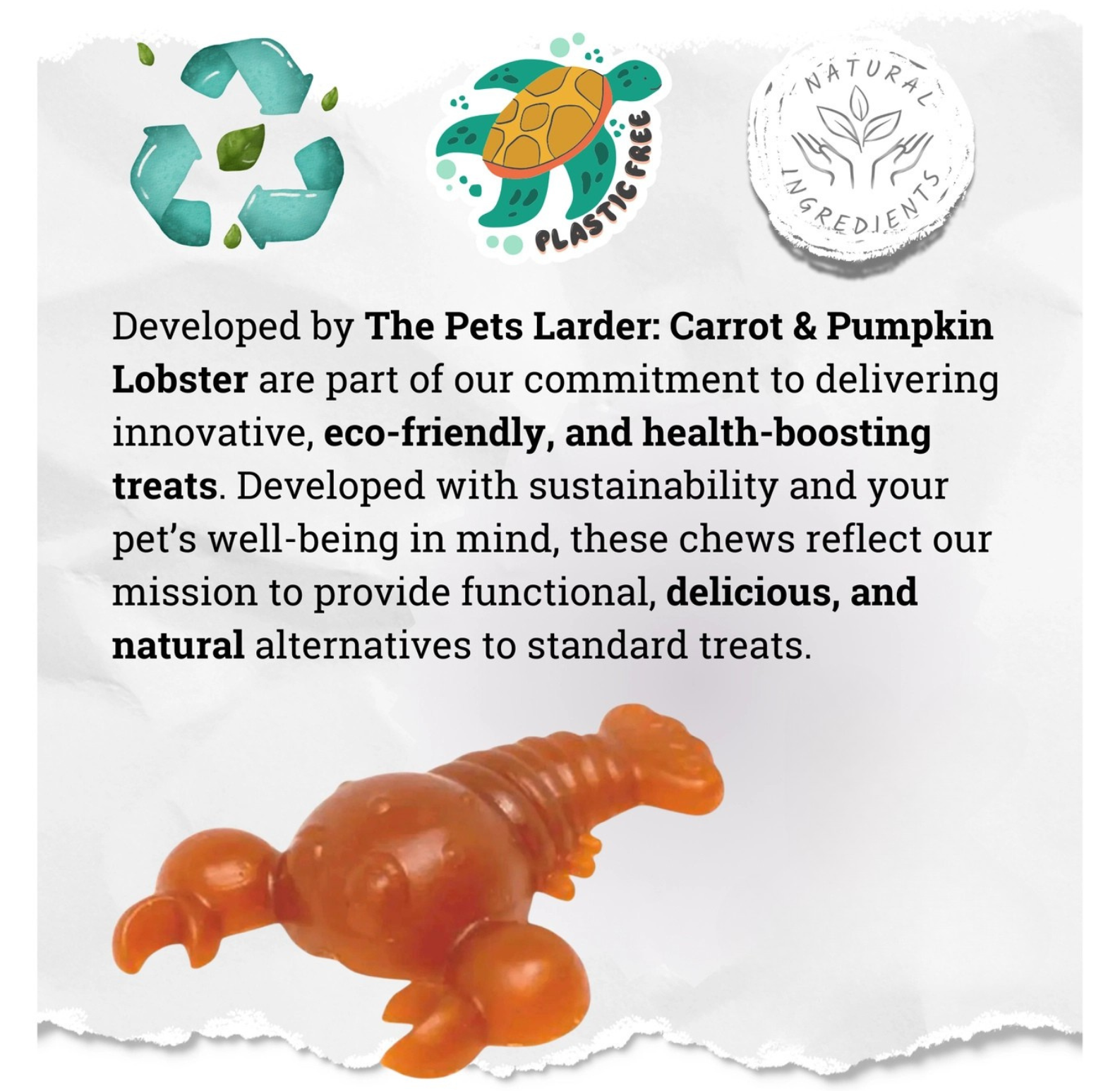 Carrot & Pumpkin Lobster Chew