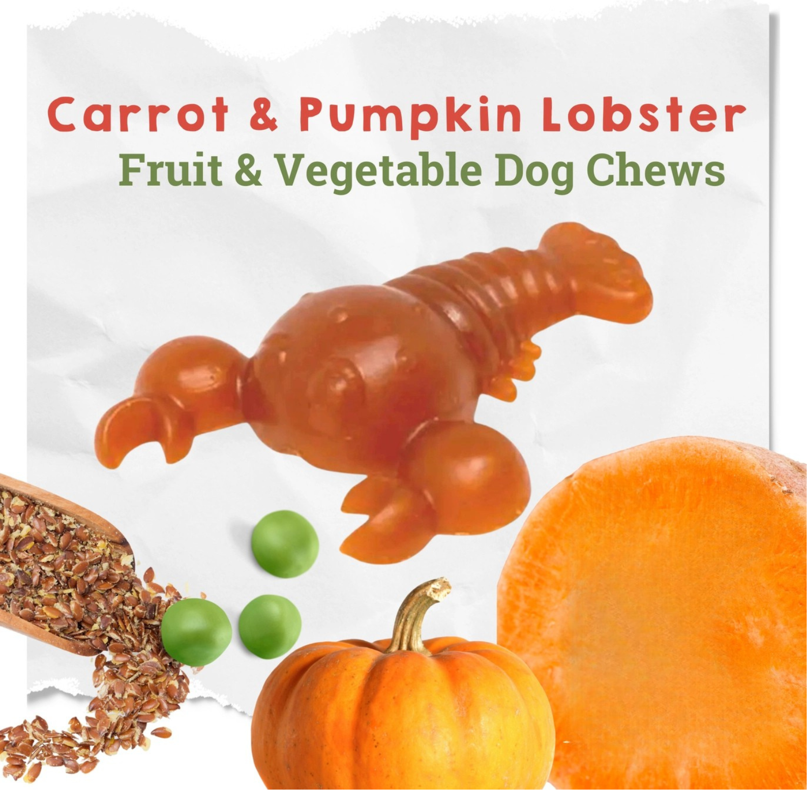 Carrot & Pumpkin Lobster Chew