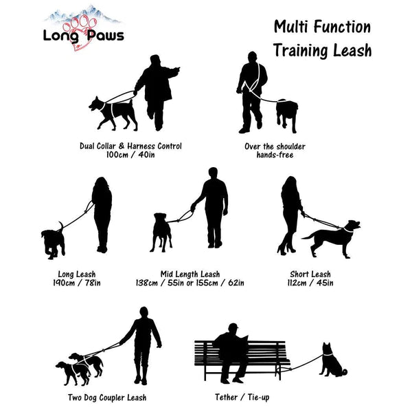 Long Paws Multi-Function Rope Training Lead