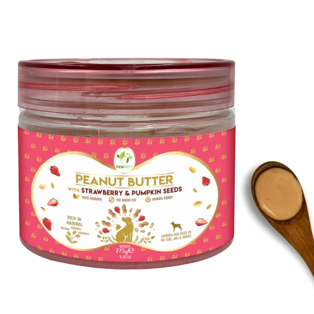 Peanut Butter - Strawberry & Pumpkin